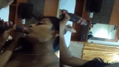 ப்யூடிஃபுல் டஸ்கீ தேசி காதலன் சுன்னியை செமாயா ஊம்பூகிறாள்