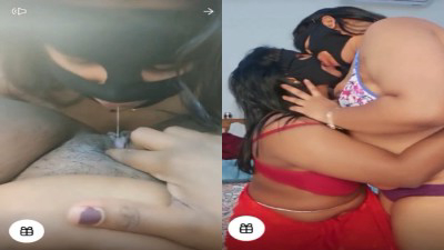 லெஸ்பீயந் ல்யாடீஸ் பூண்டாய் னாகி ஜூஸ் சுவைக்கும் ஊழ் க்லிப்