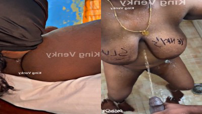 Big aunty mulai meethu siru neer adithu ass lick panavidugiran