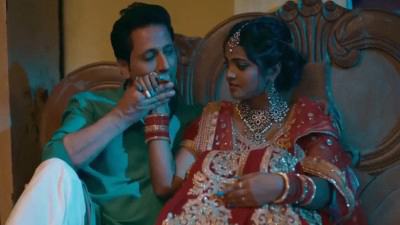 Married housewife first night ool with real voice