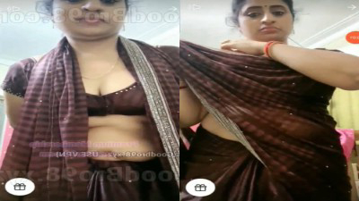 Telugu housewife saree udan hot ool chat panugiraal