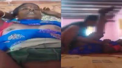 Gramathu auntyai saree ool panum velaikaara paiyan