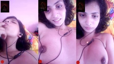2nd year college girl finger licking video call sex