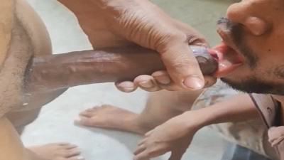 Big cock uncle cum on gay paiyan mouth HOT CLIP
