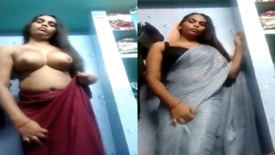 Local item saree kayati nude pundai fingering panum mms
