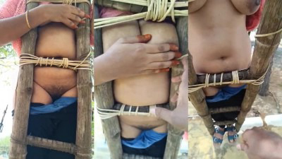 Maid girl ladder half nude standing clear Tamil audio video