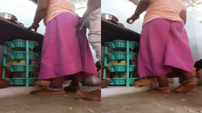 Sexy lady samayal panum pozhuthu pavadai udan ool panugiraal