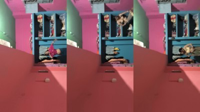 Tiruppur gramathu chithi dress change pannum video capture